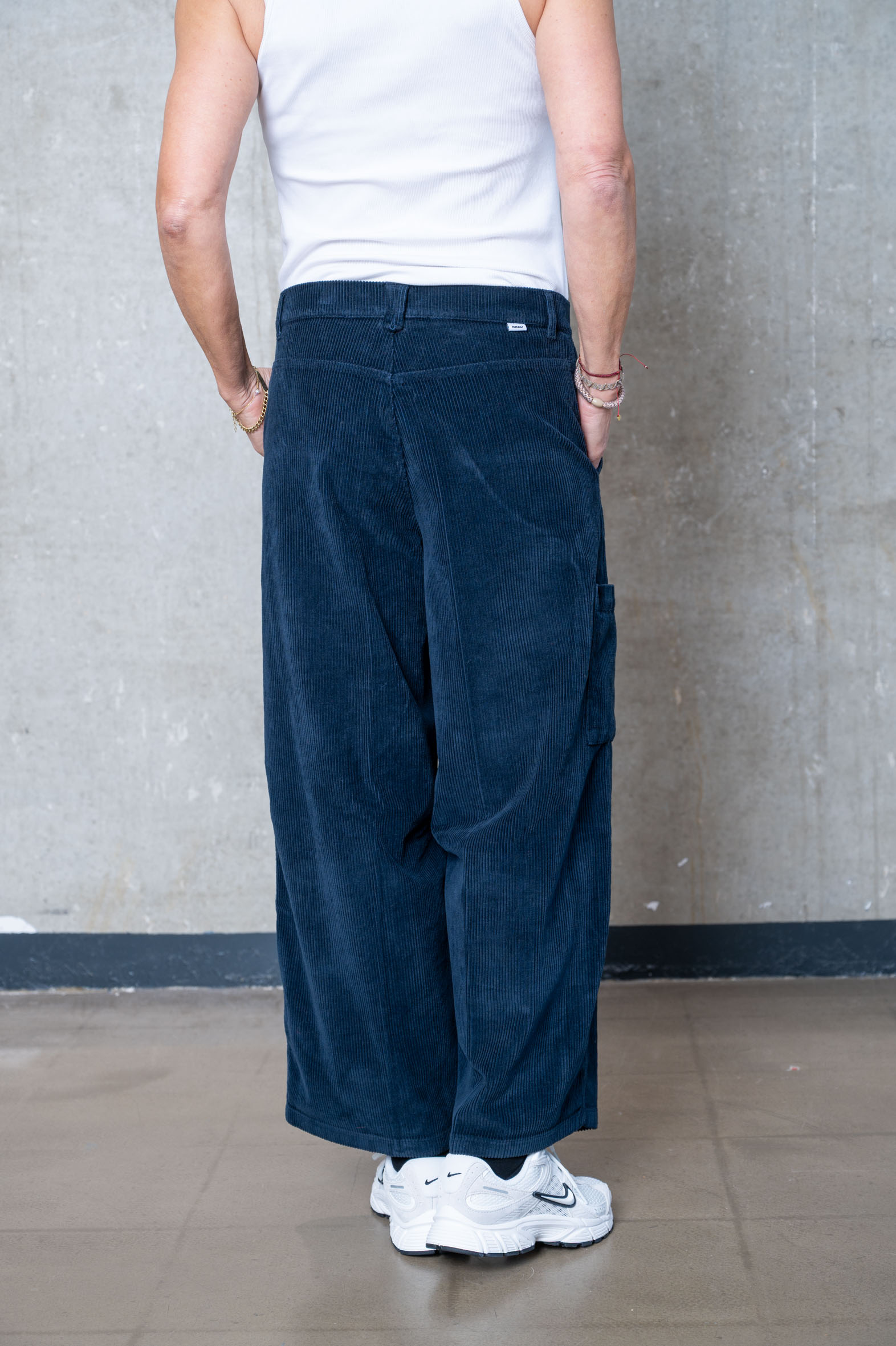 NARLI CARGO-Cord-Hose night & khaki 38-800 