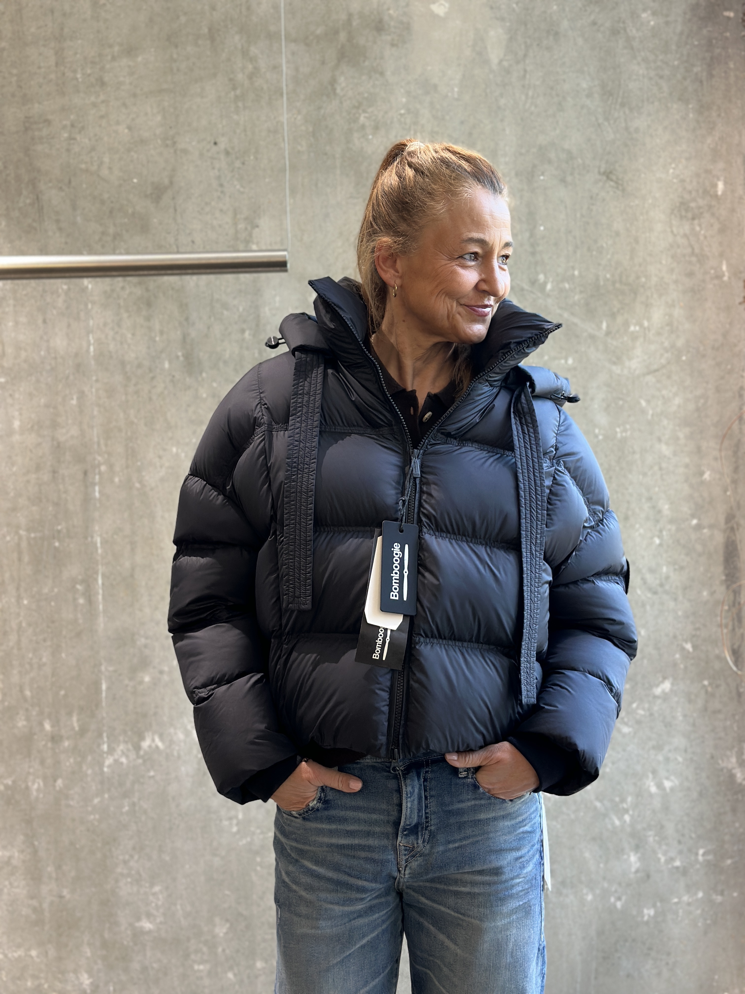 BOMBOOGIE Jacke schwarz