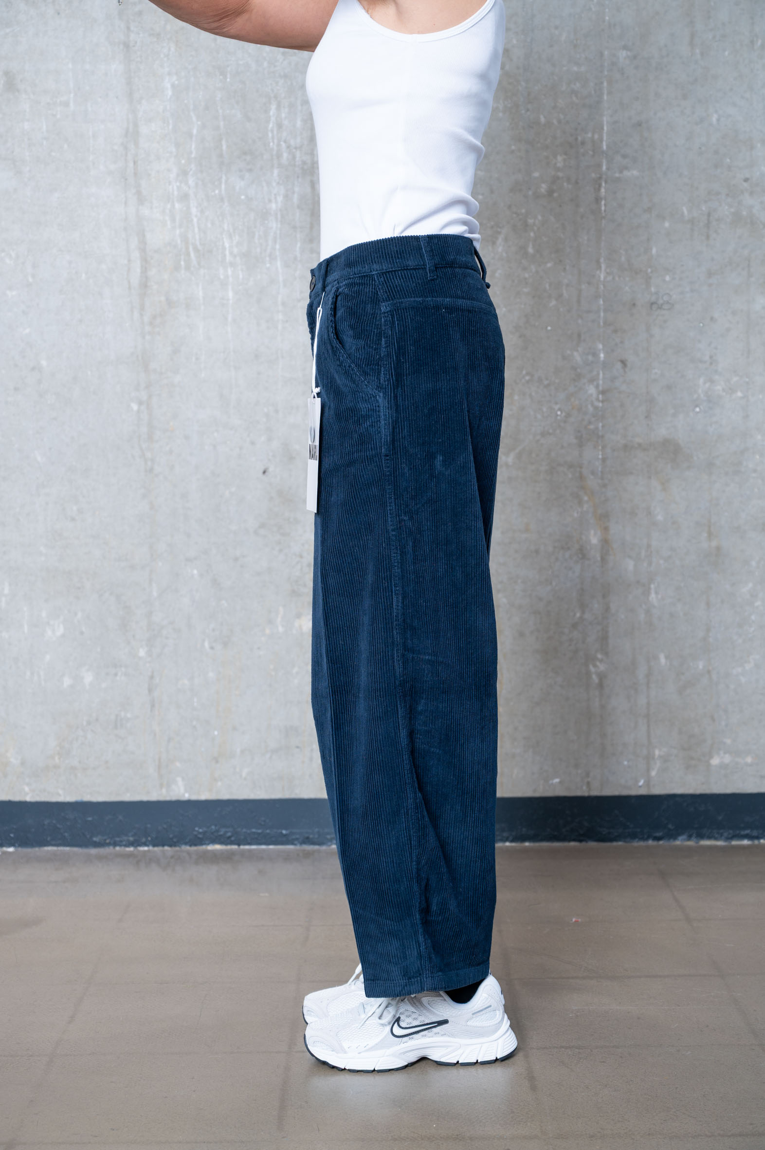 NARLI CARGO-Cord-Hose night & khaki 38-800 