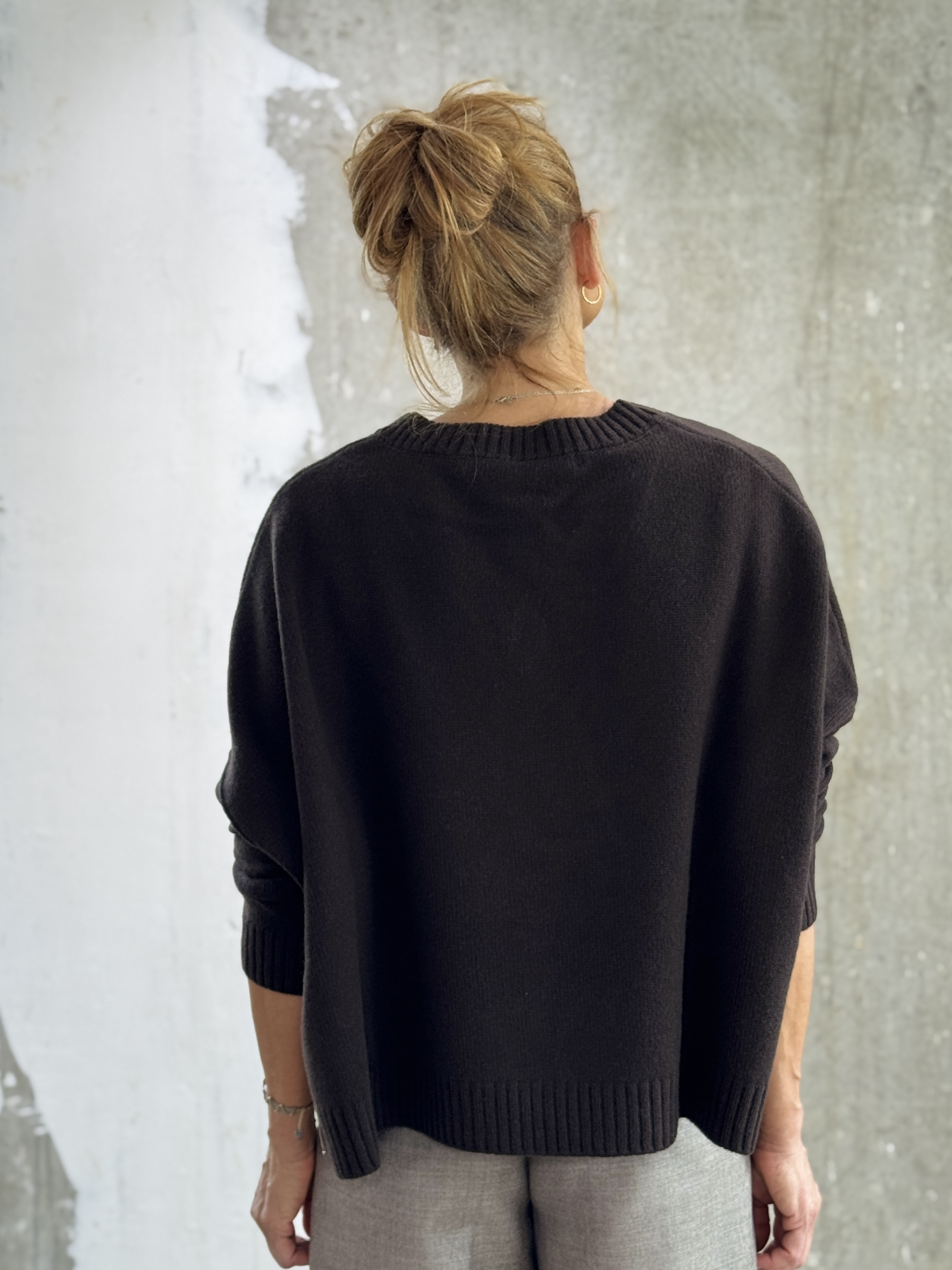 NARLI Cardigan night & mocha