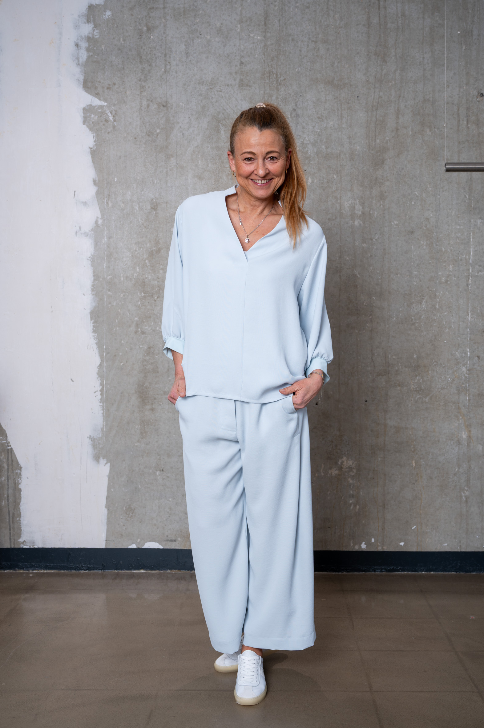 ANIA SCHIERHOLT Bluse 3234/37 water