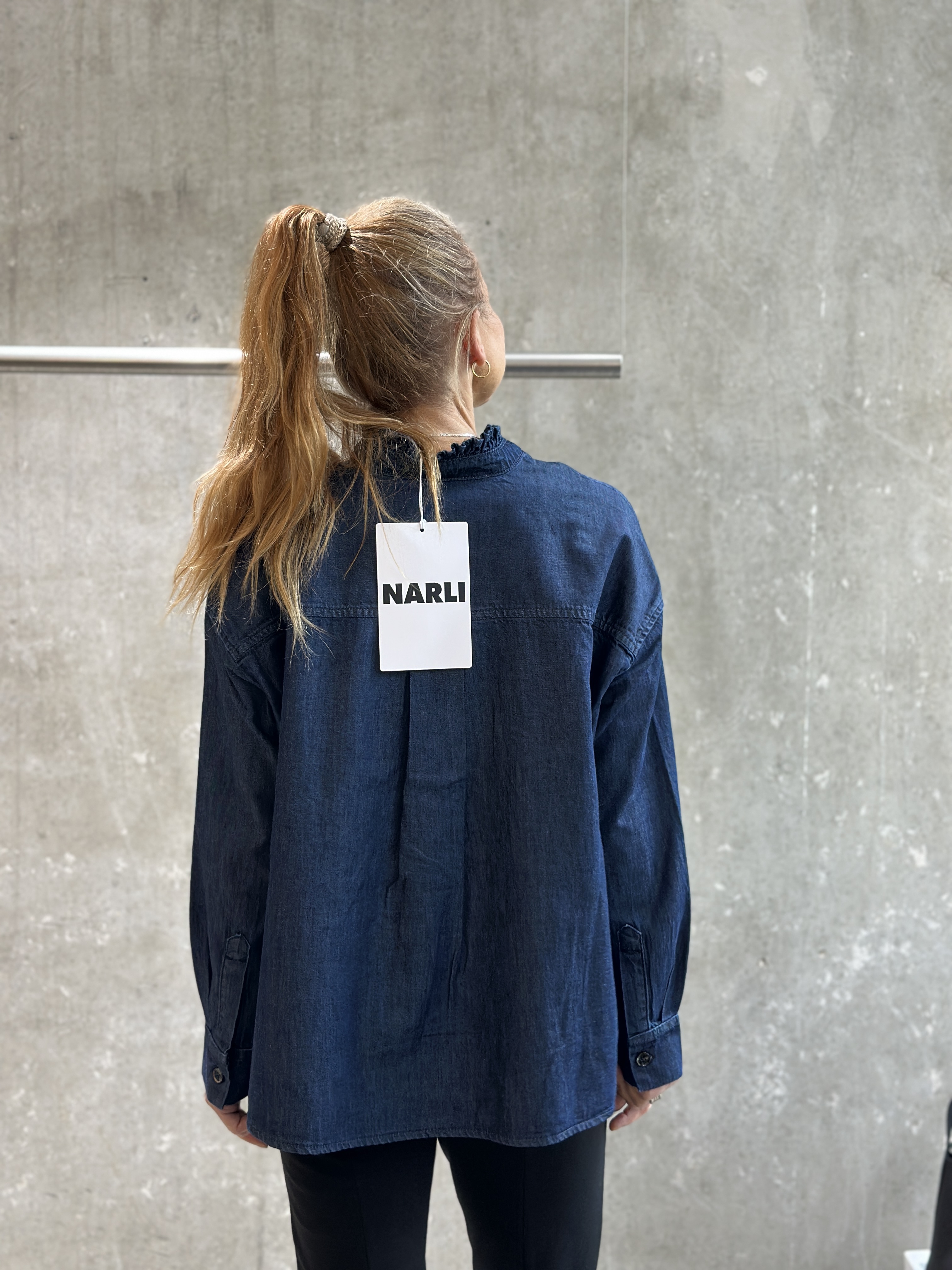 NARLI Jeansbluse
