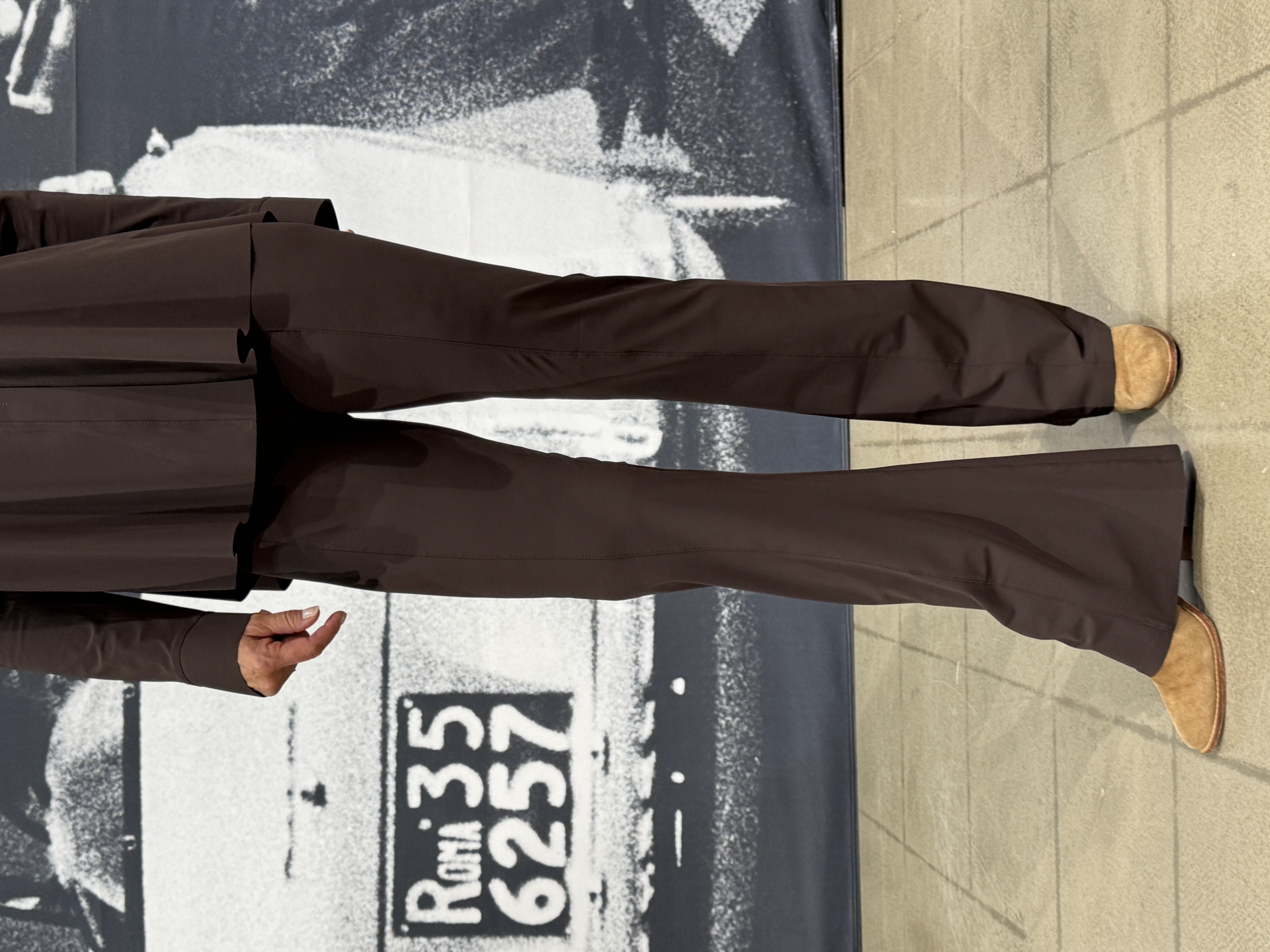 SASSENBACH_Style Hose ELA schoko