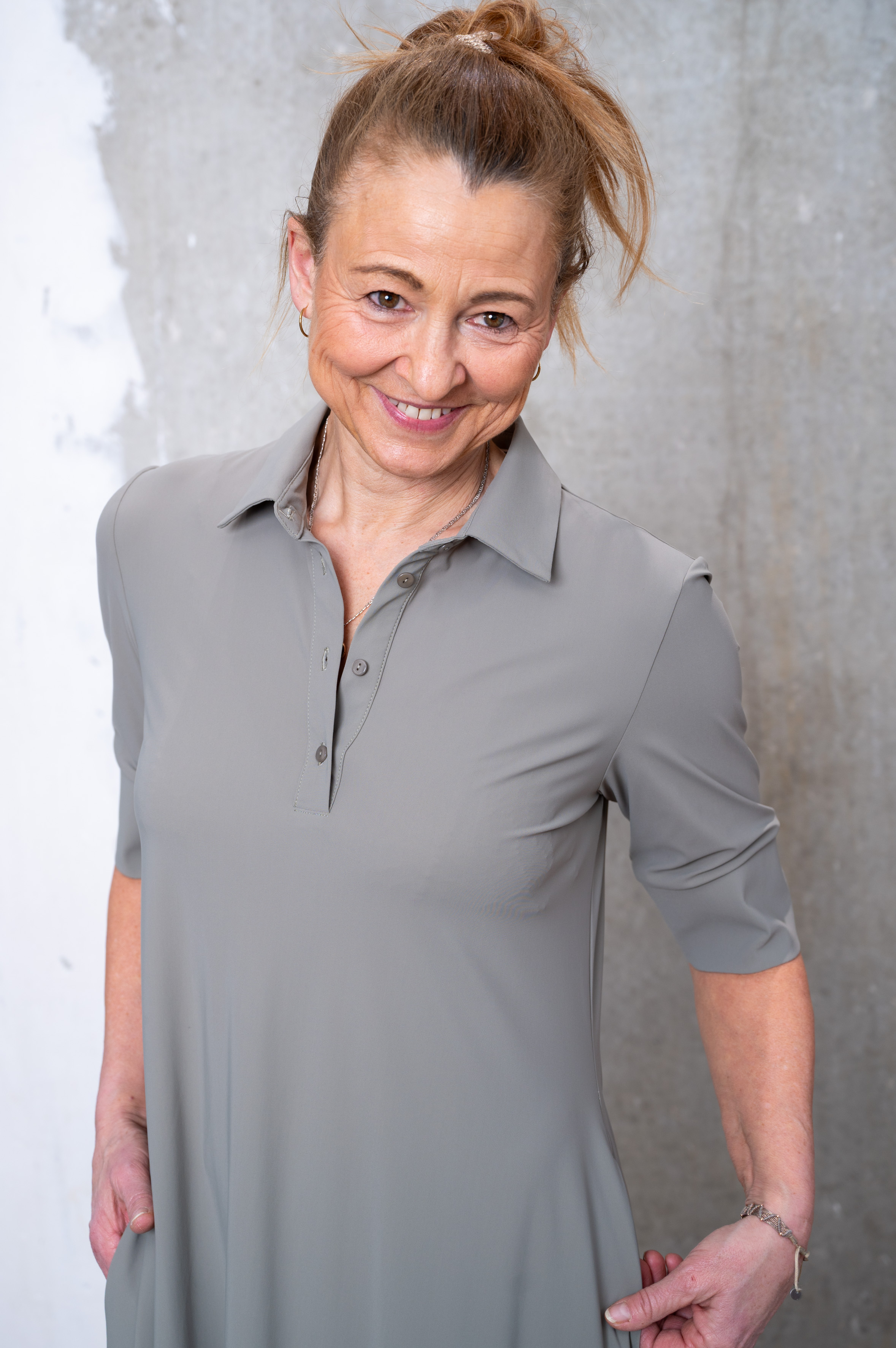 Floer Polo-Dress in 3 Farben