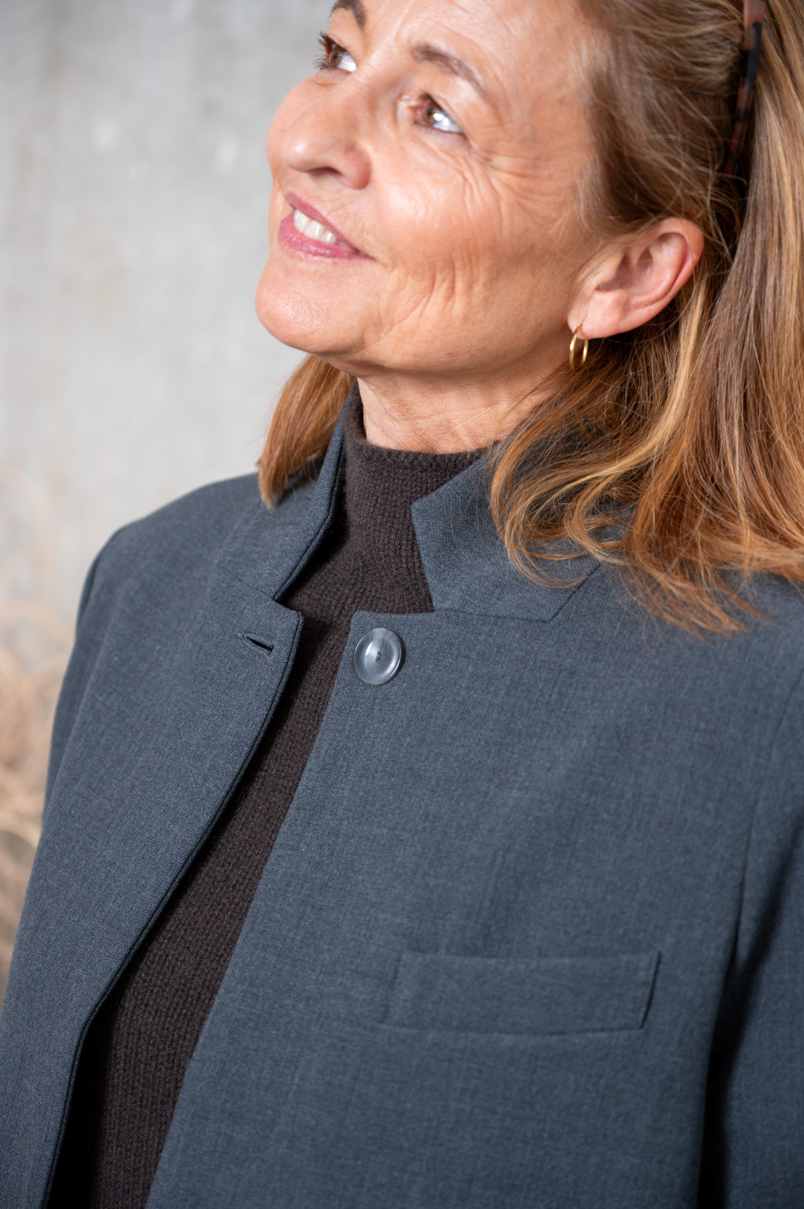 ANIA SCHIERHOLT Jacke 3354/69 anthra2