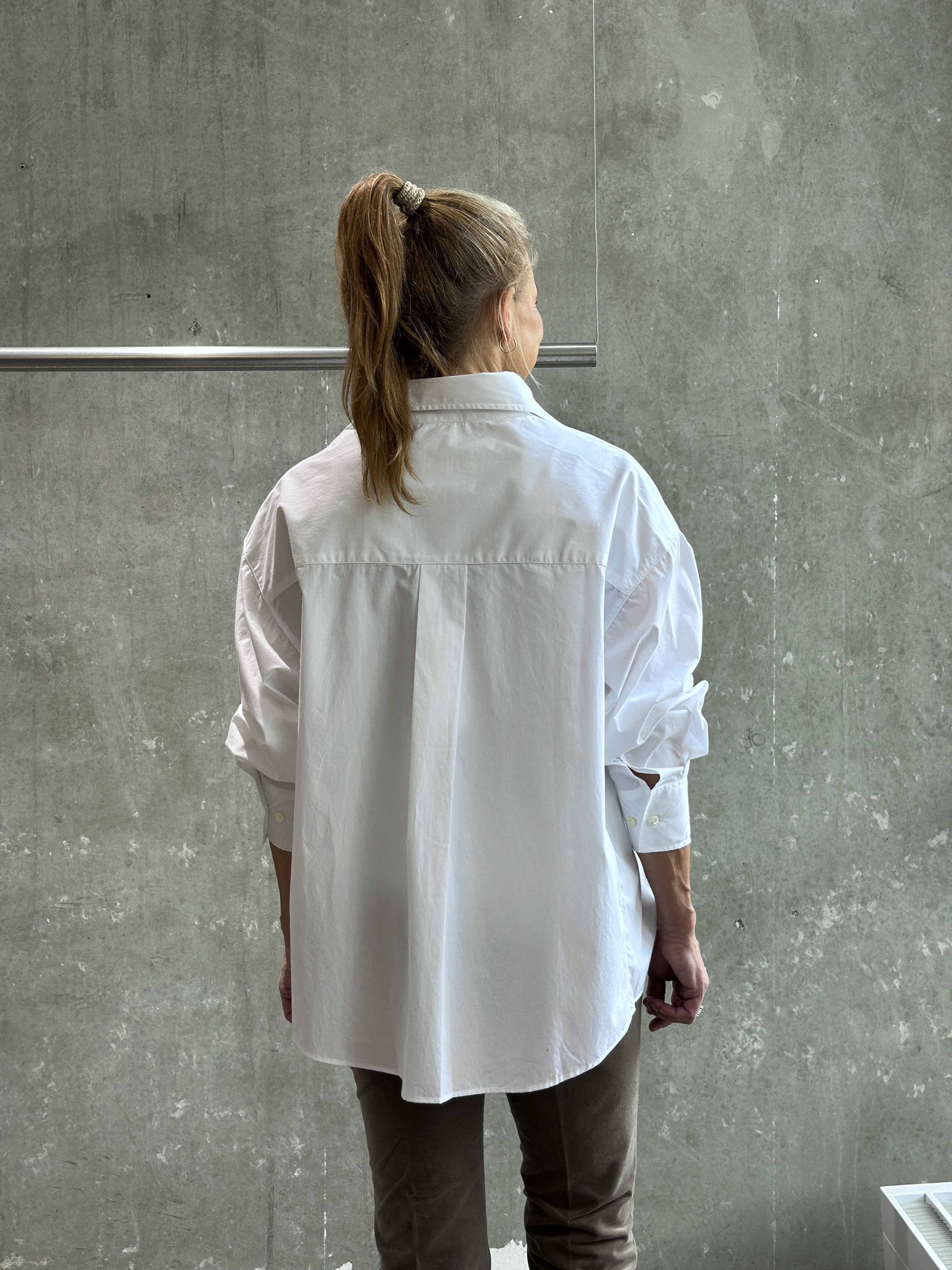 CLOSED Oversize Bluse weiss