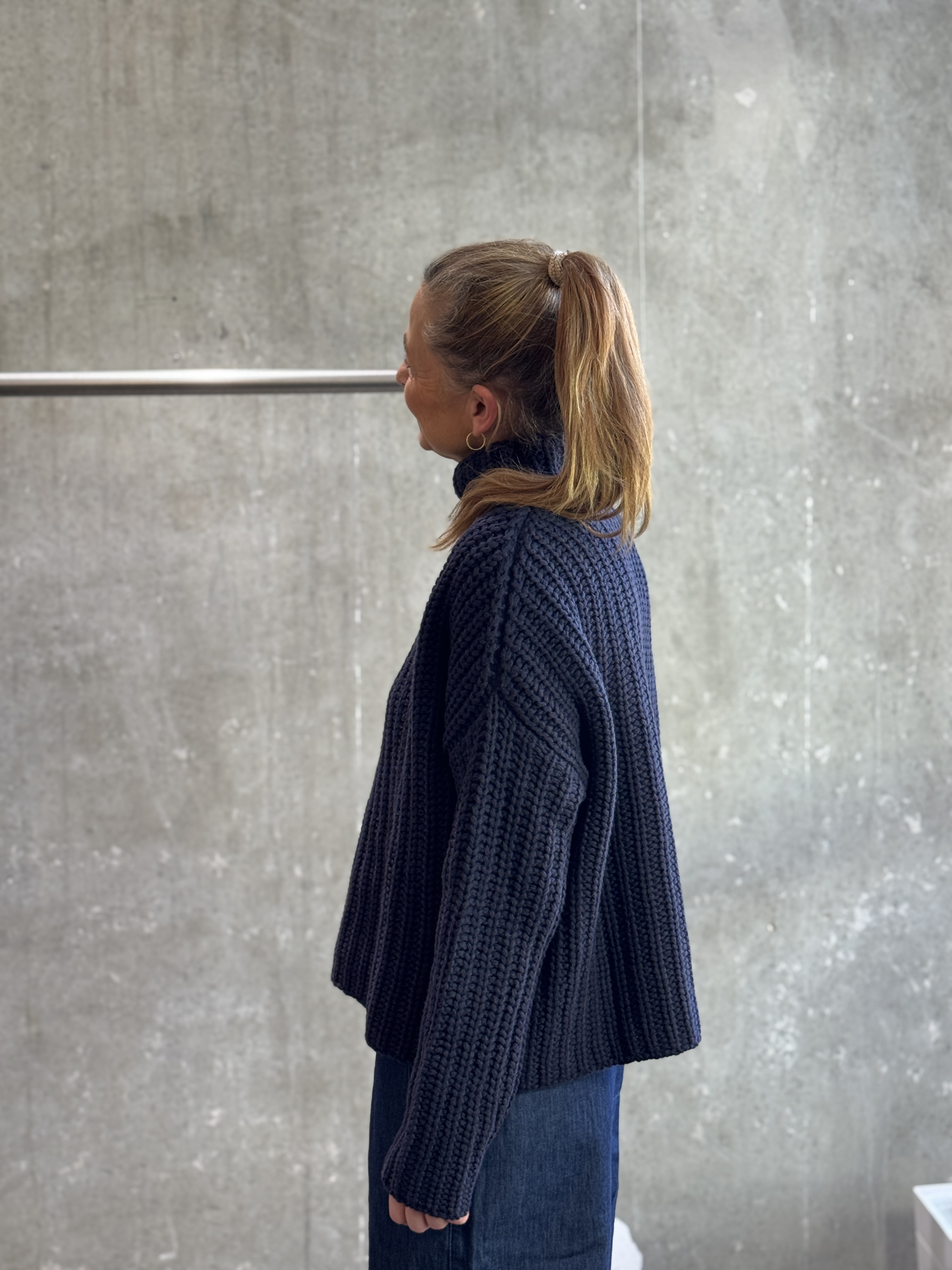 NARLI Pullover dunkelblau