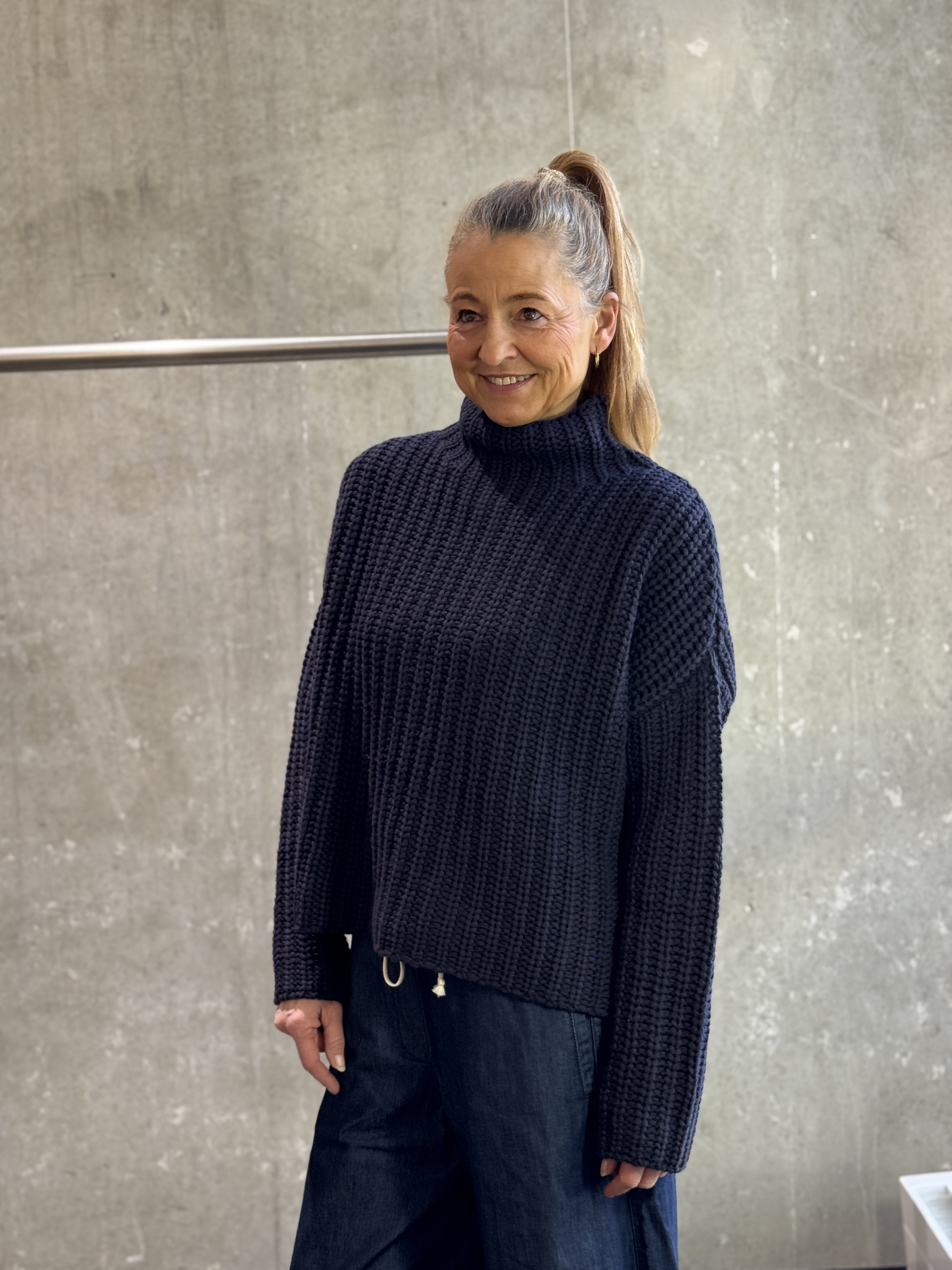 NARLI Pullover dunkelblau