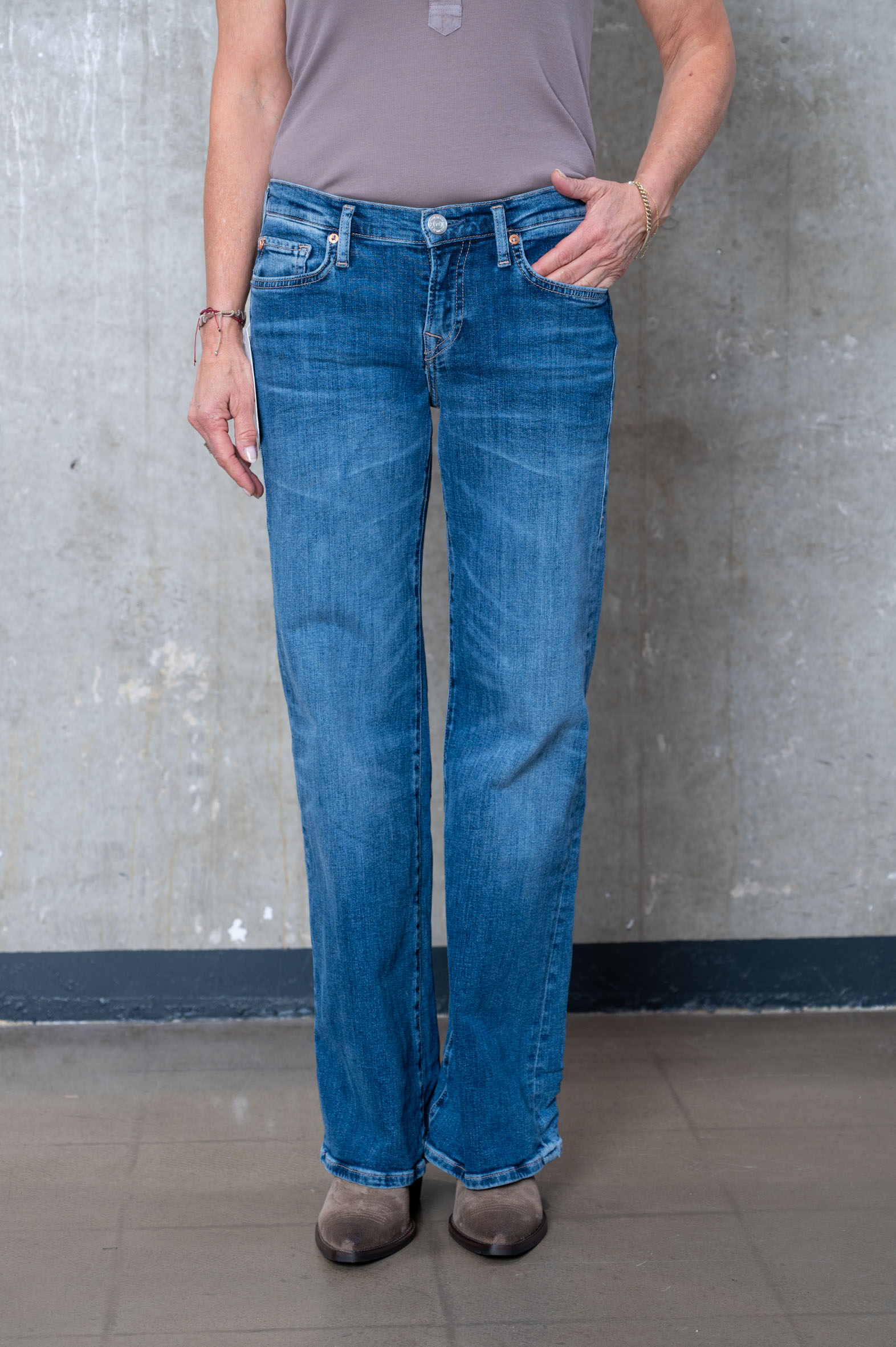 TRUE RELIGION Jeans SOPHIE Bootcut blau