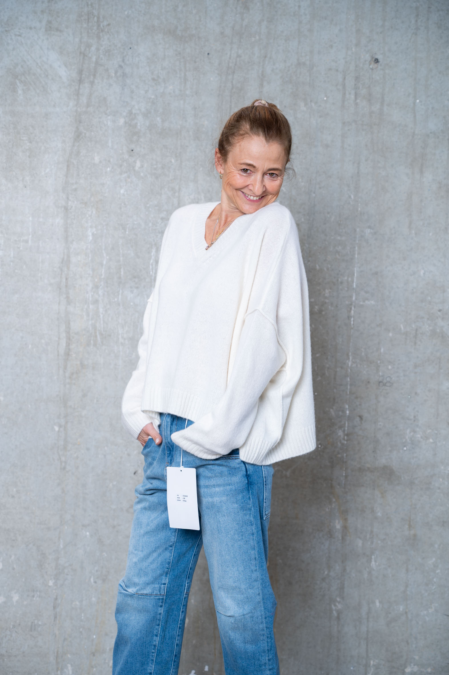 NARLI V-Pullover in 3 Farben 37-159 