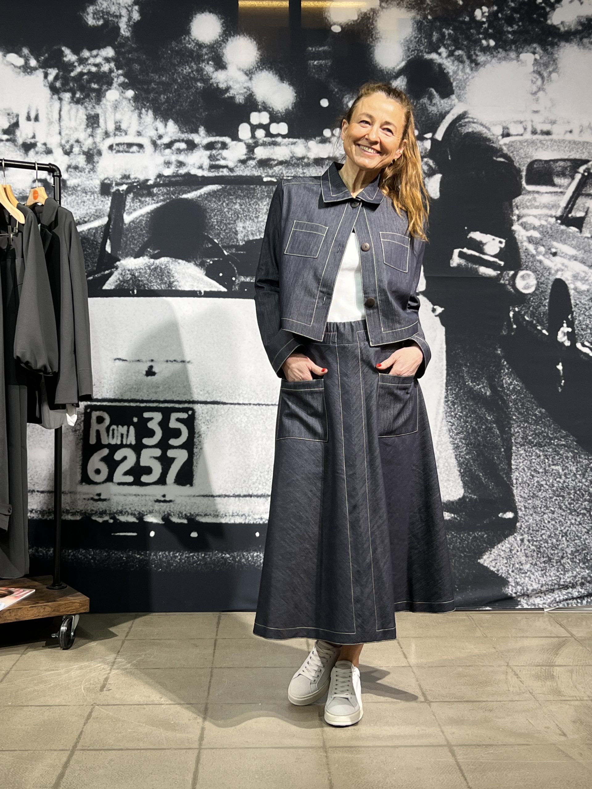 SASSENBACH_Style Jacke HARRIET denim blue