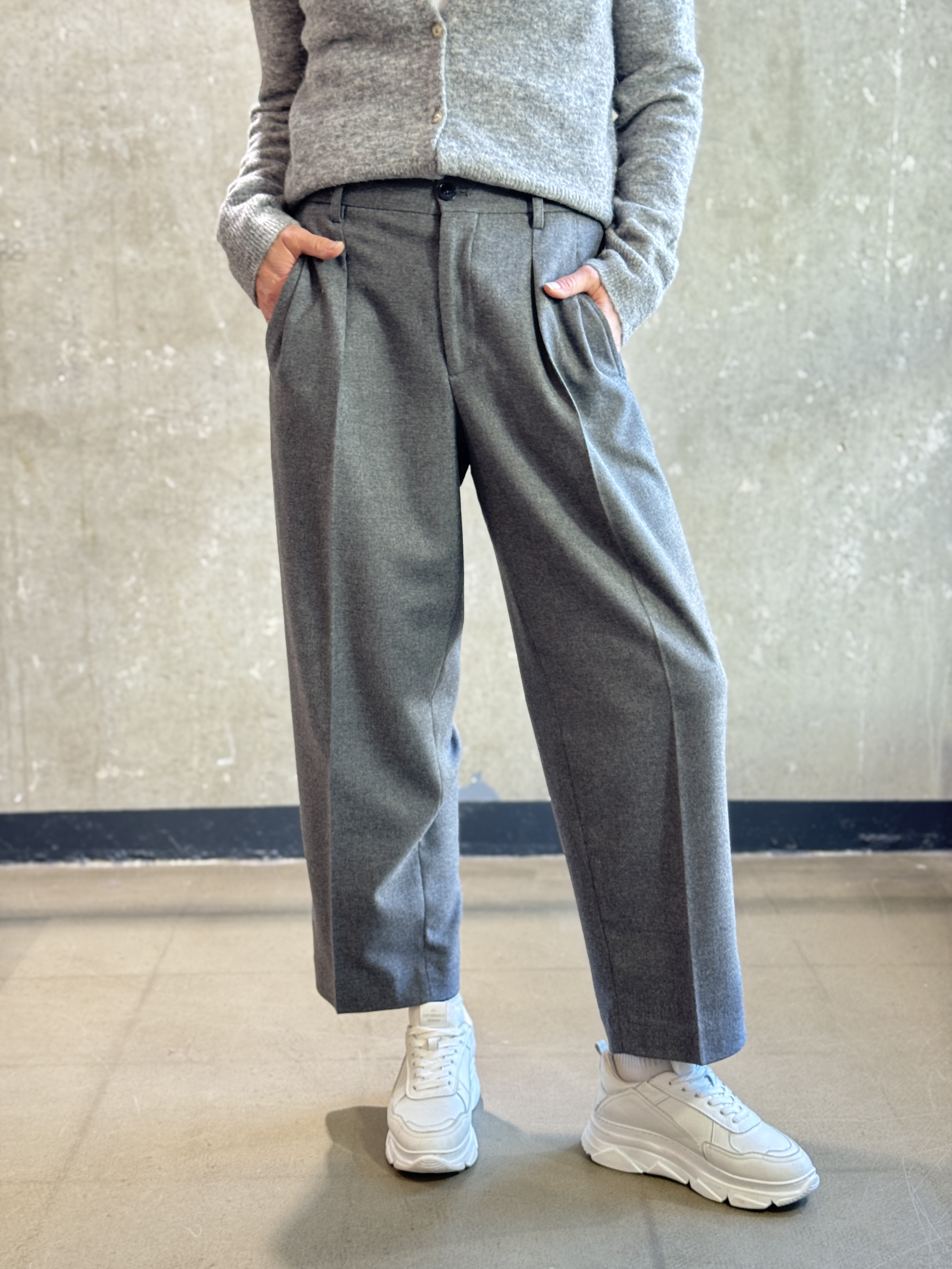 CLOSED Hose RUTHY grey melange