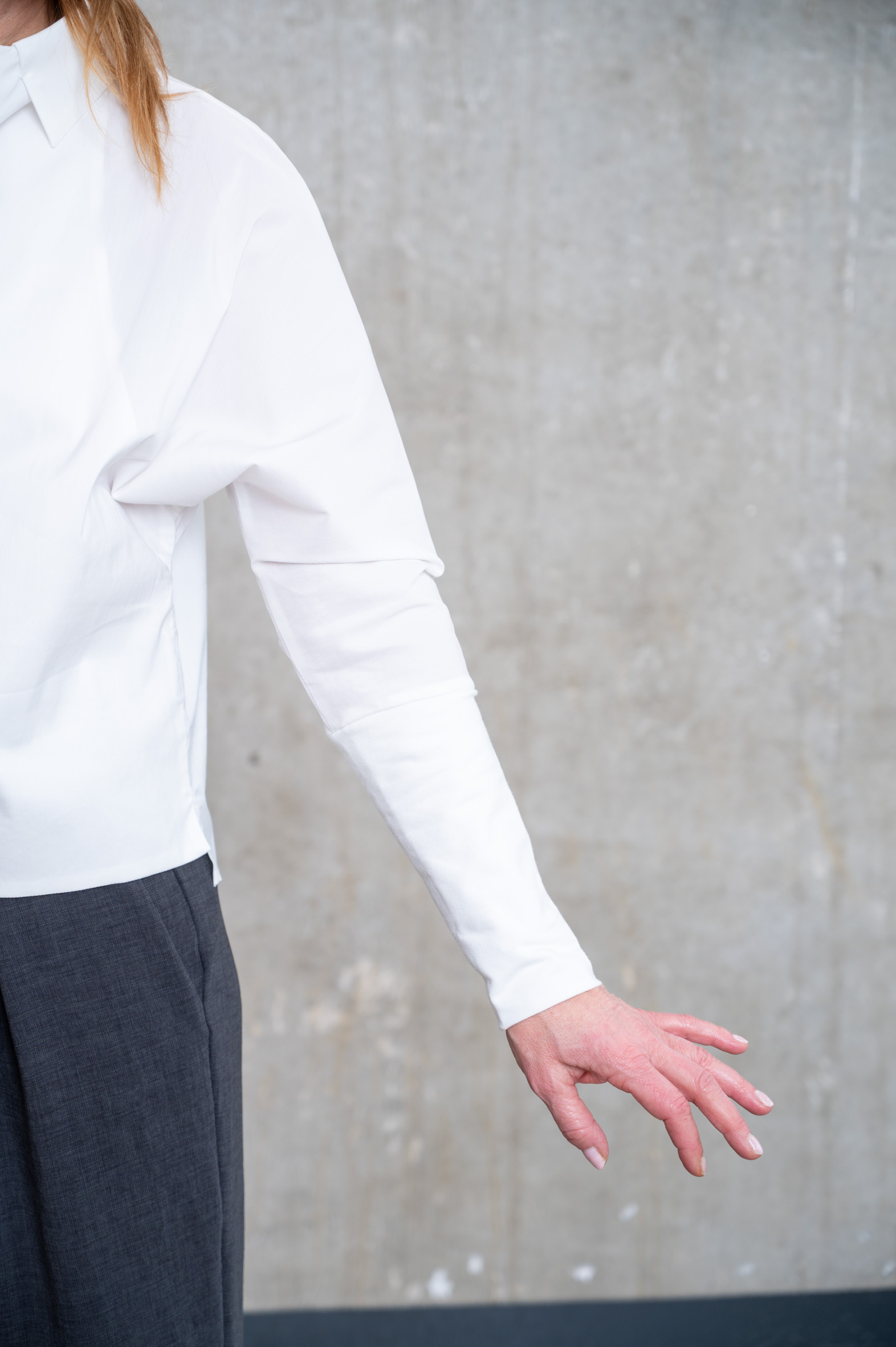 ANIA SCHIERHOLT Bluse 3227/42 salt & reed