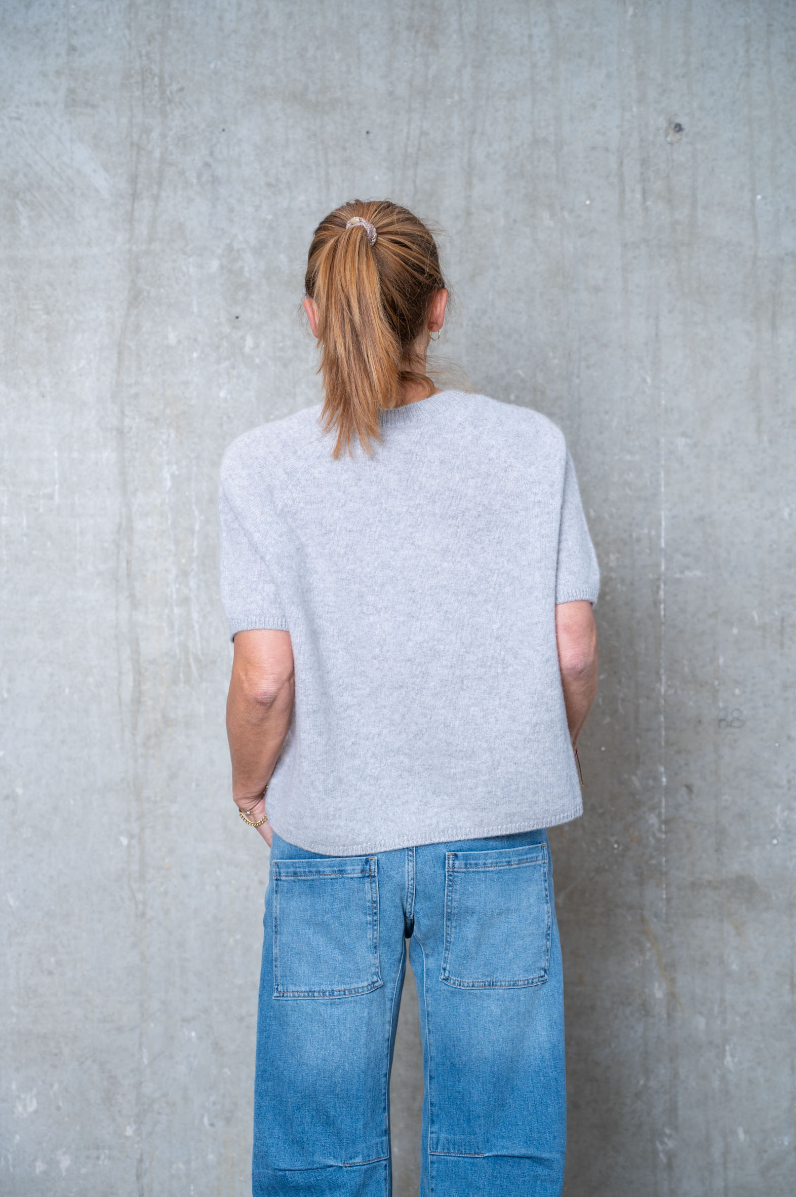 NARLI Kurzarm Pullover hin 3 Farben 37-154