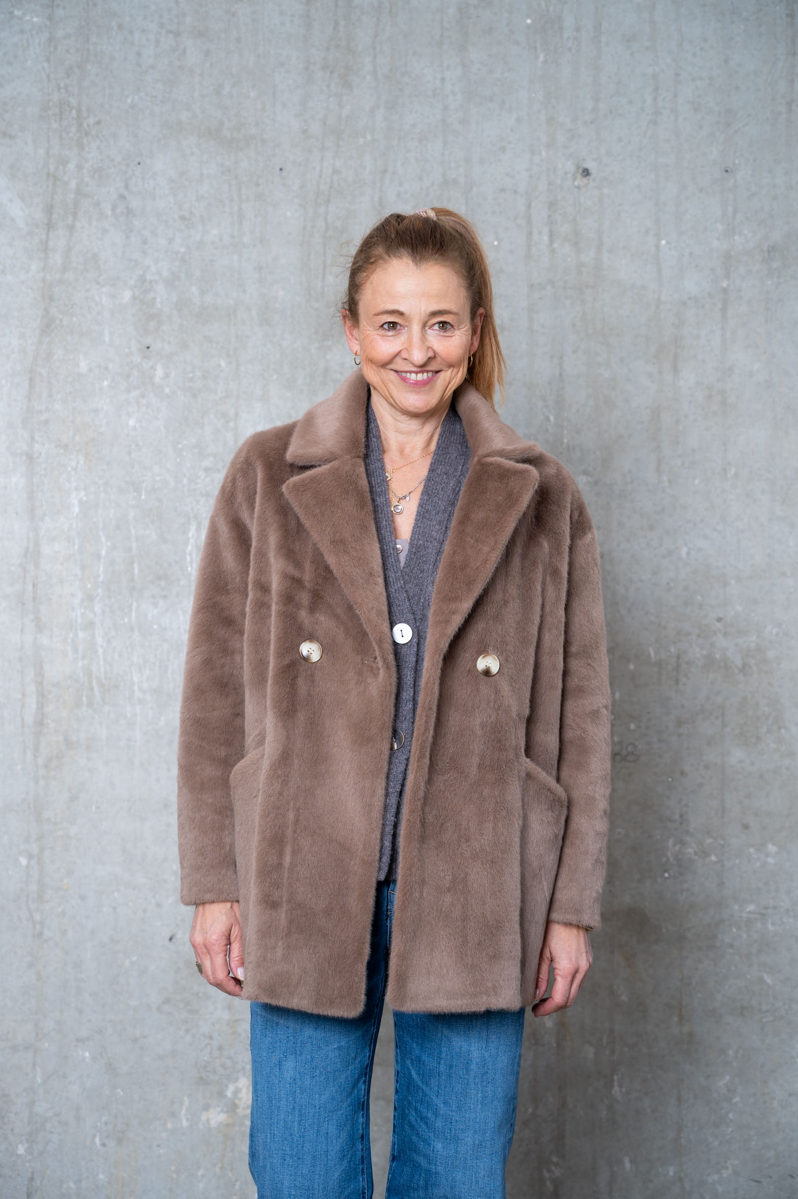 PRIDE TO BE Kurzmantel  HEDA light brown