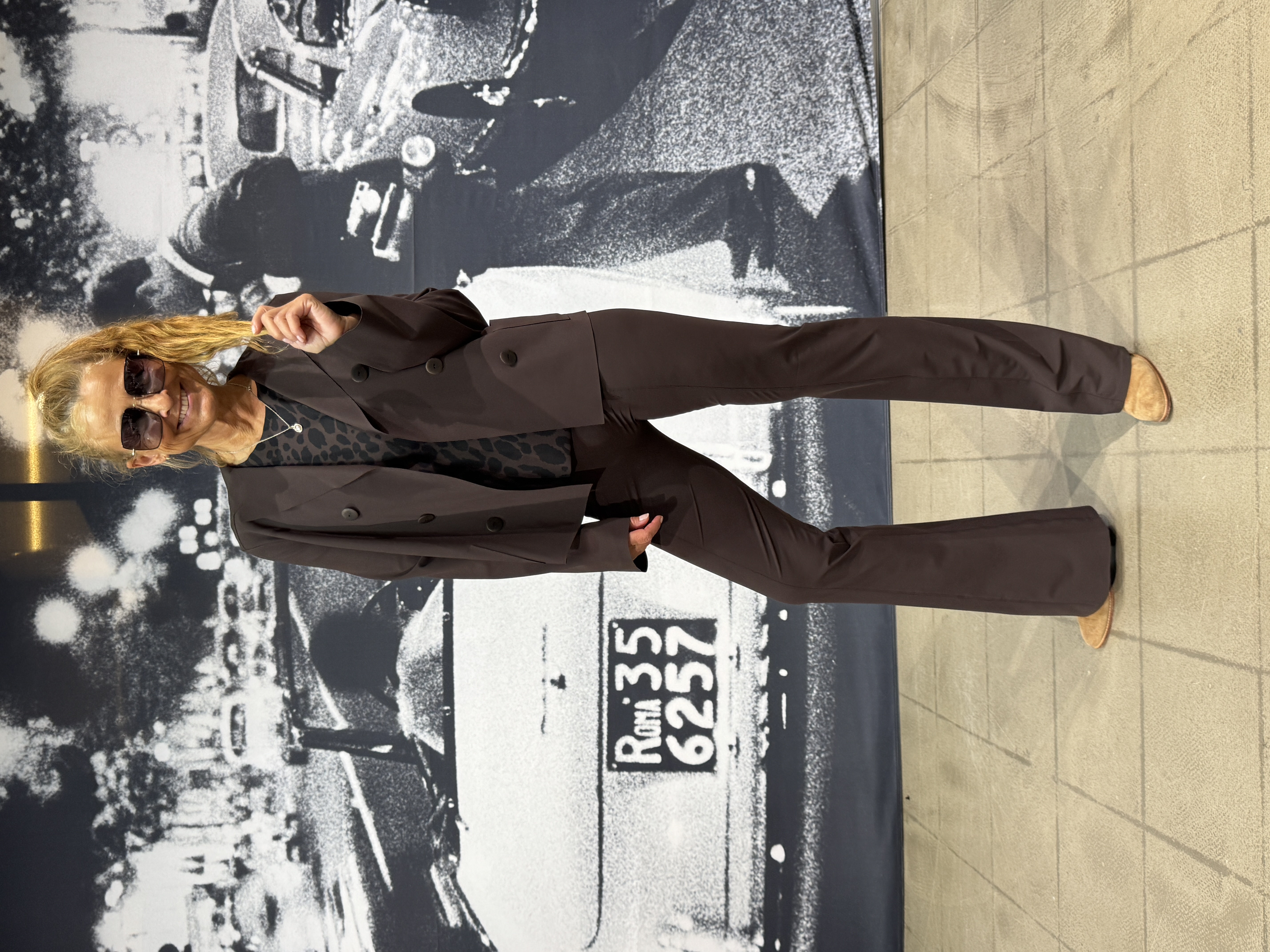 SASSENBACH_Style Hose ELA schoko