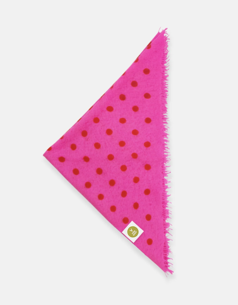 VON GOAT Bandana Polka Dots pink