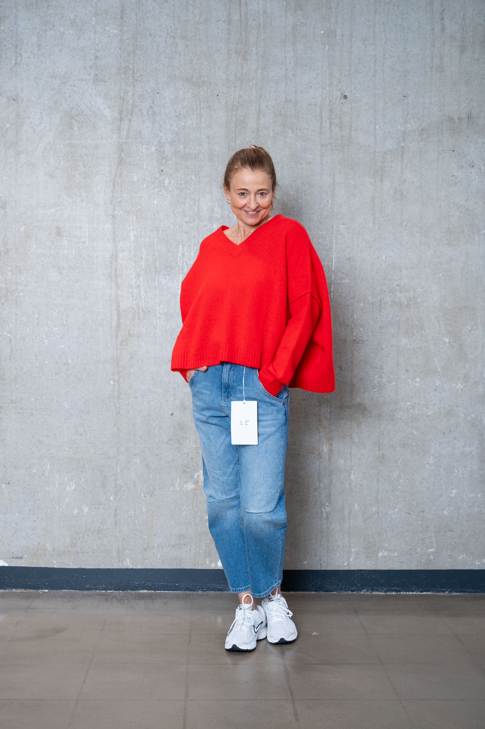 NARLI V-Pullover in 3 Farben 37-159 
