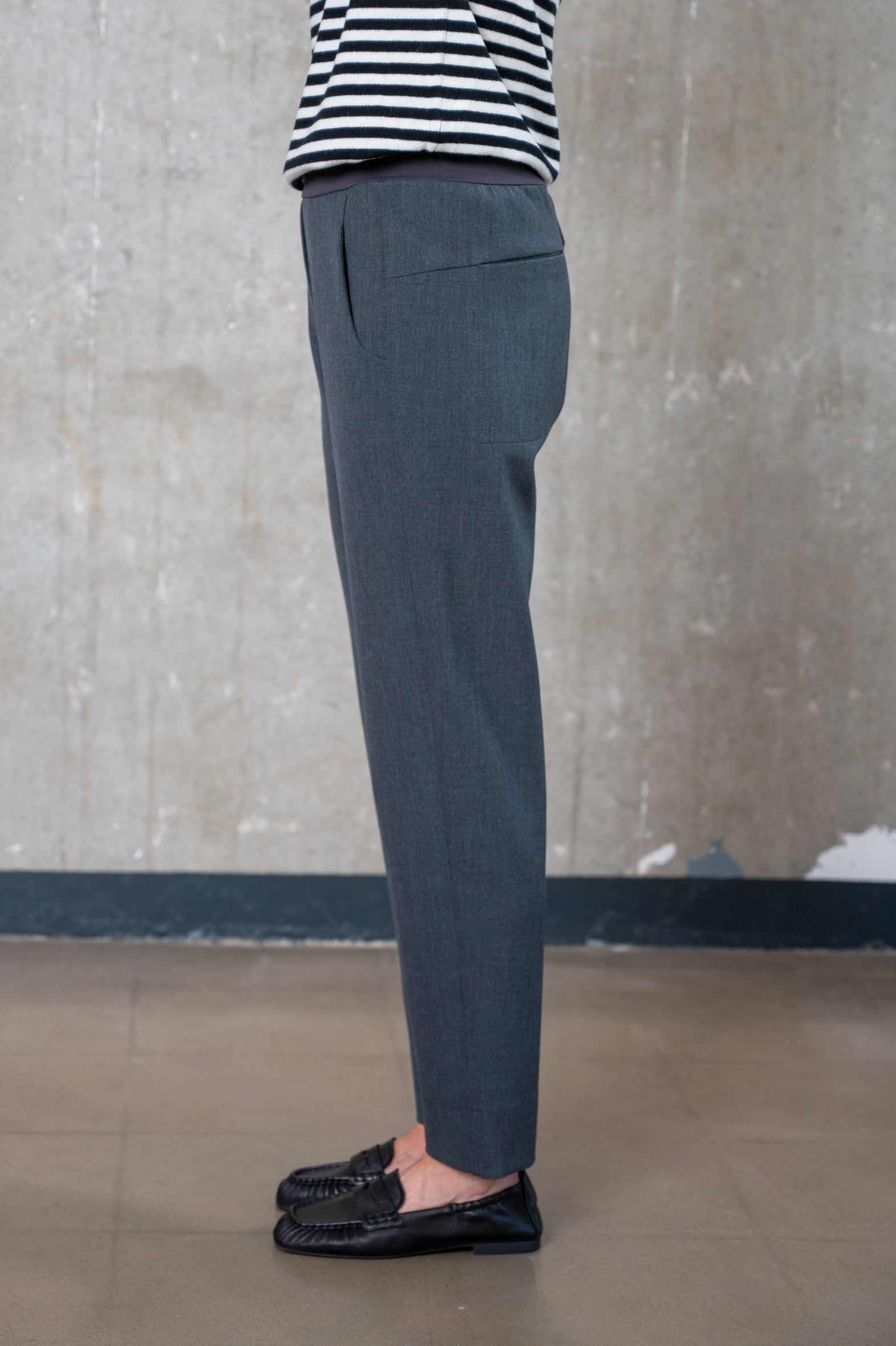 ANIA SCHIERHOLT Hose 3378/69 anthra2