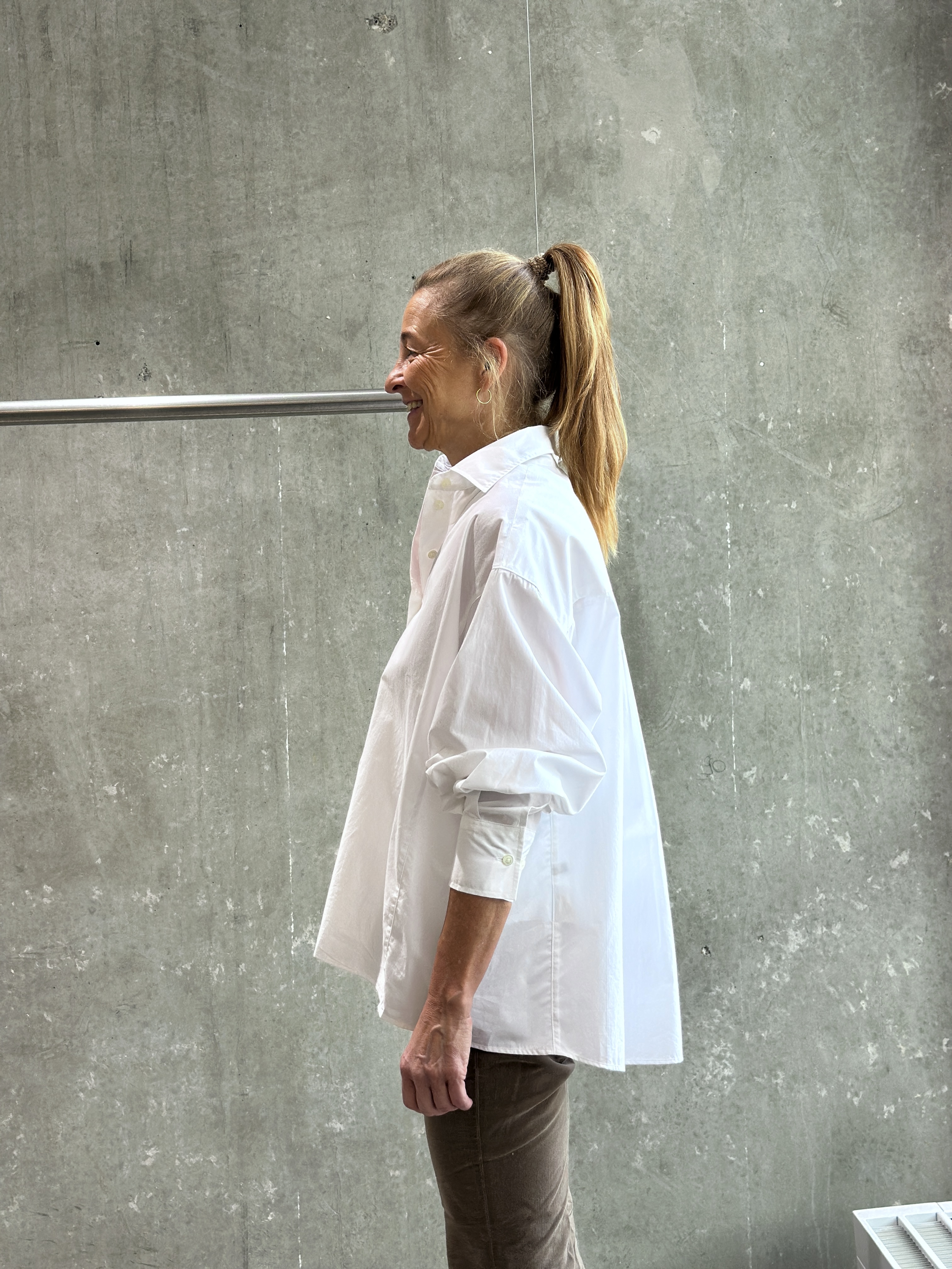 CLOSED Oversize Bluse weiss