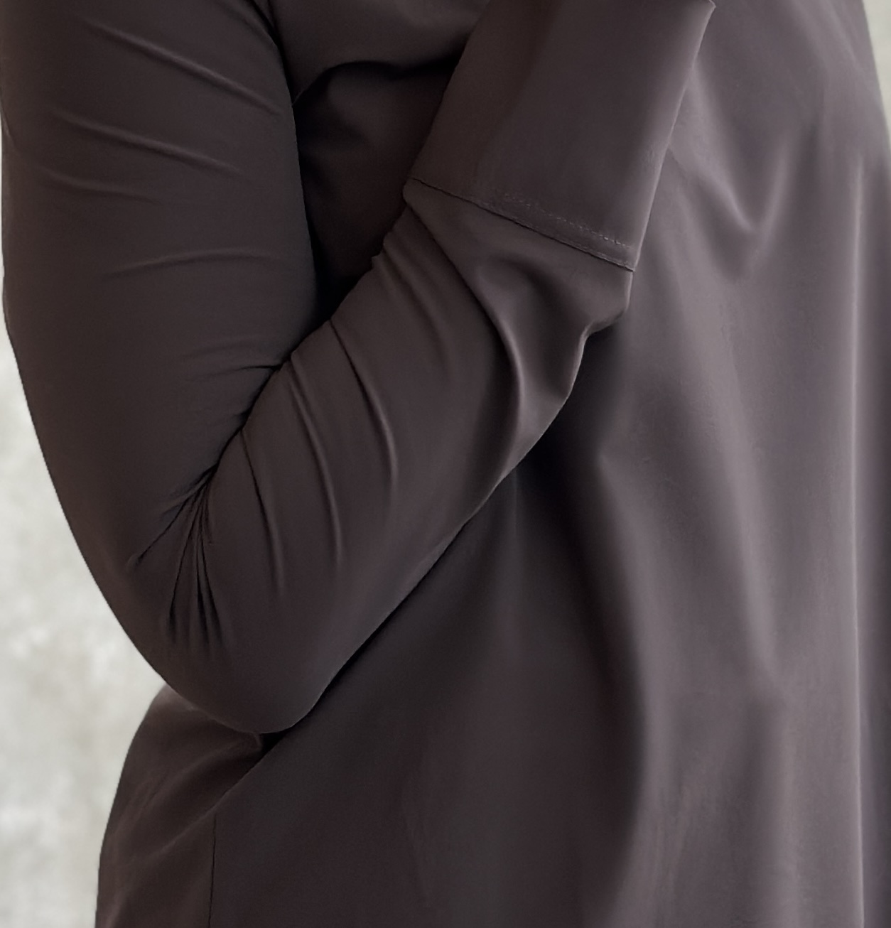 SASSENBACH Top KOLUMBA schwarz & schoko & braun & 342blau