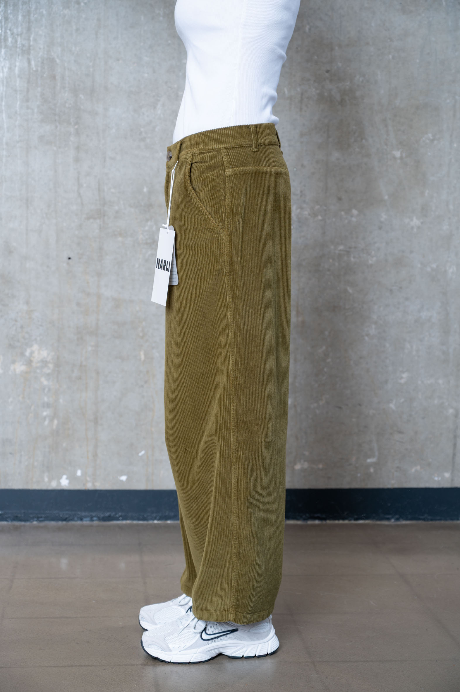 NARLI CARGO-Cord-Hose night & khaki 38-800 