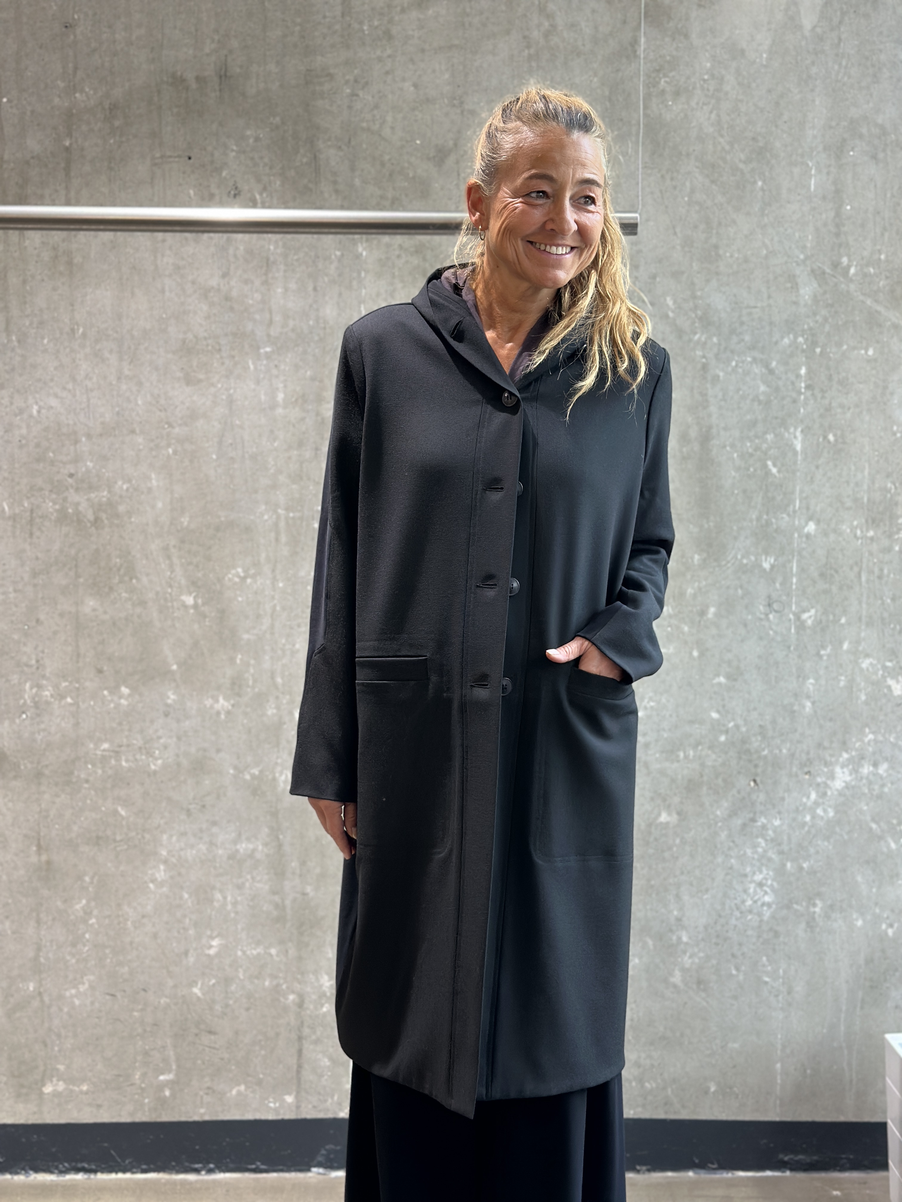 ANIA SCHIERHOLT Mantel 3164/51 black