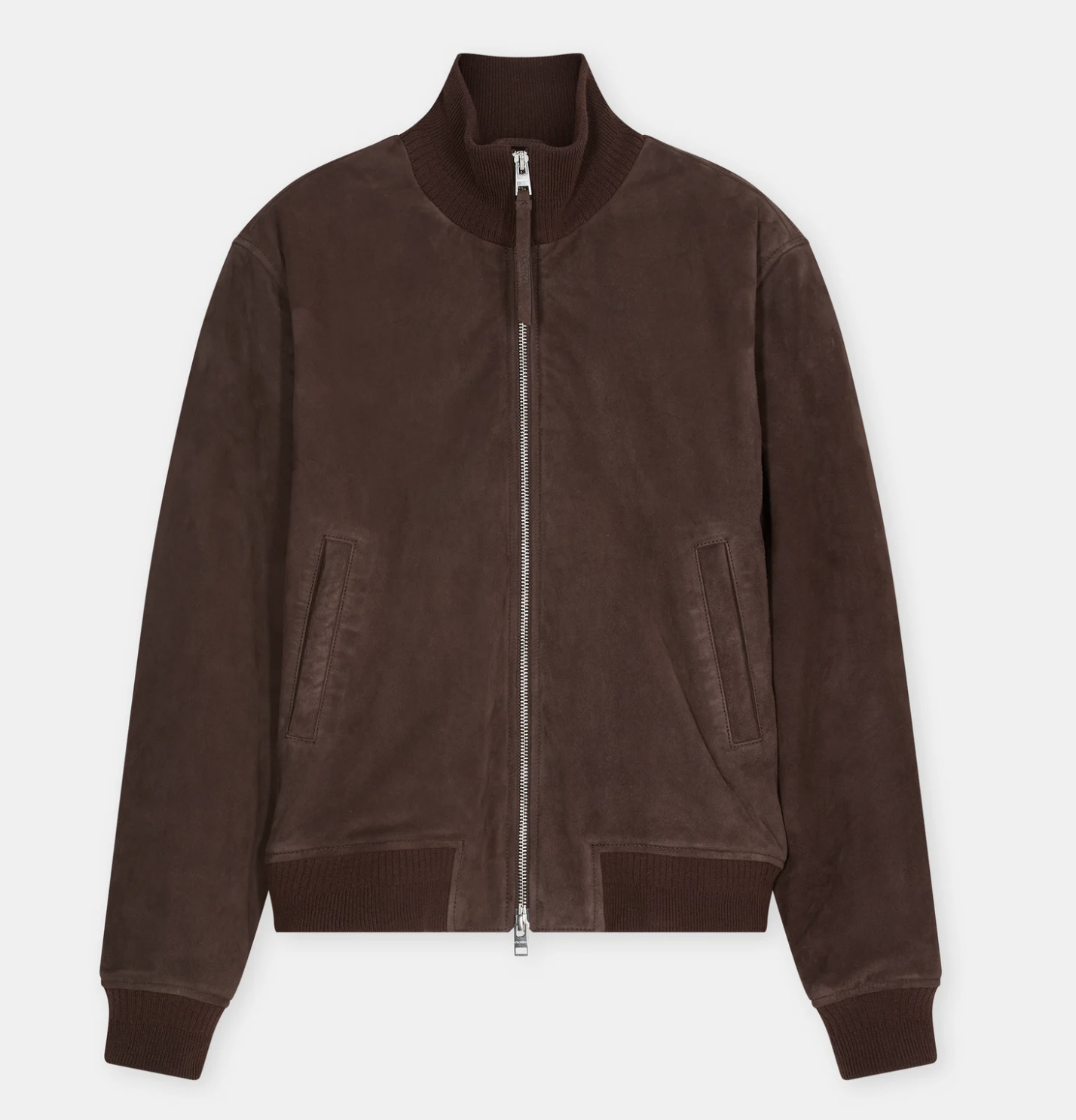 CLOSED Bomber-Lederjacke Mahagony brown