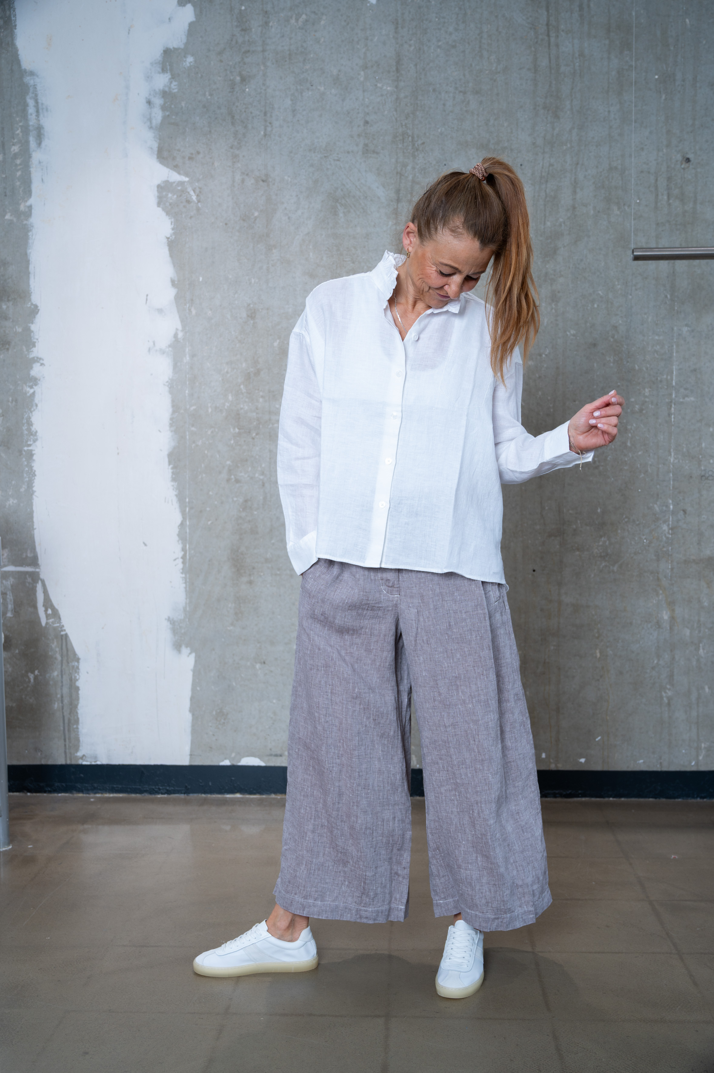 NARLI Leinen-Bluse in 4 Farben