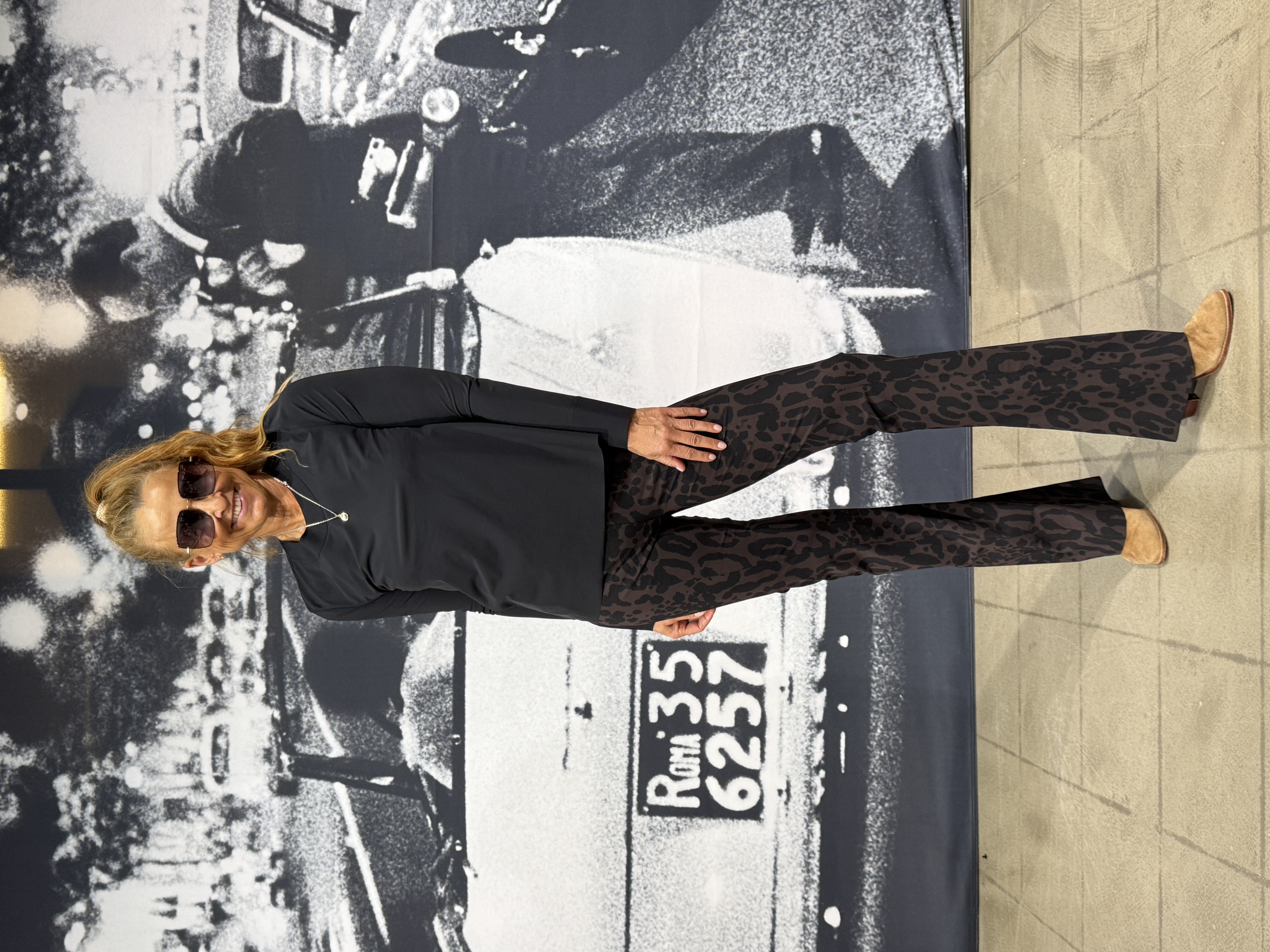 Sassenbach_Style Hose Ela leo braun