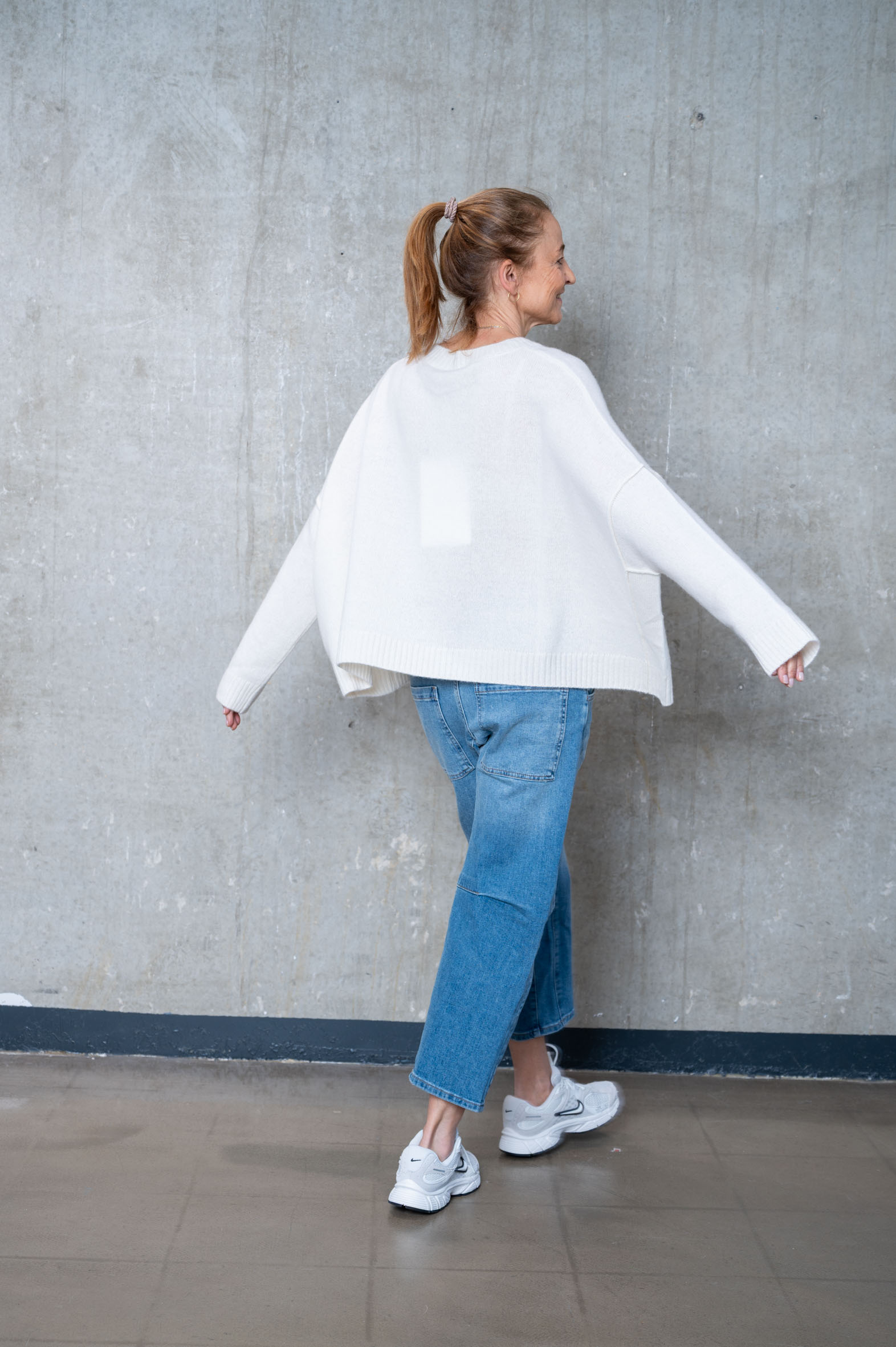NARLI V-Pullover in 3 Farben 37-159 